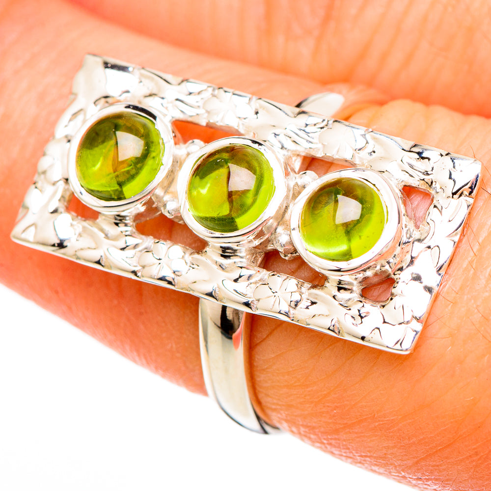 Peridot Rings handcrafted by Ana Silver Co - RING100608