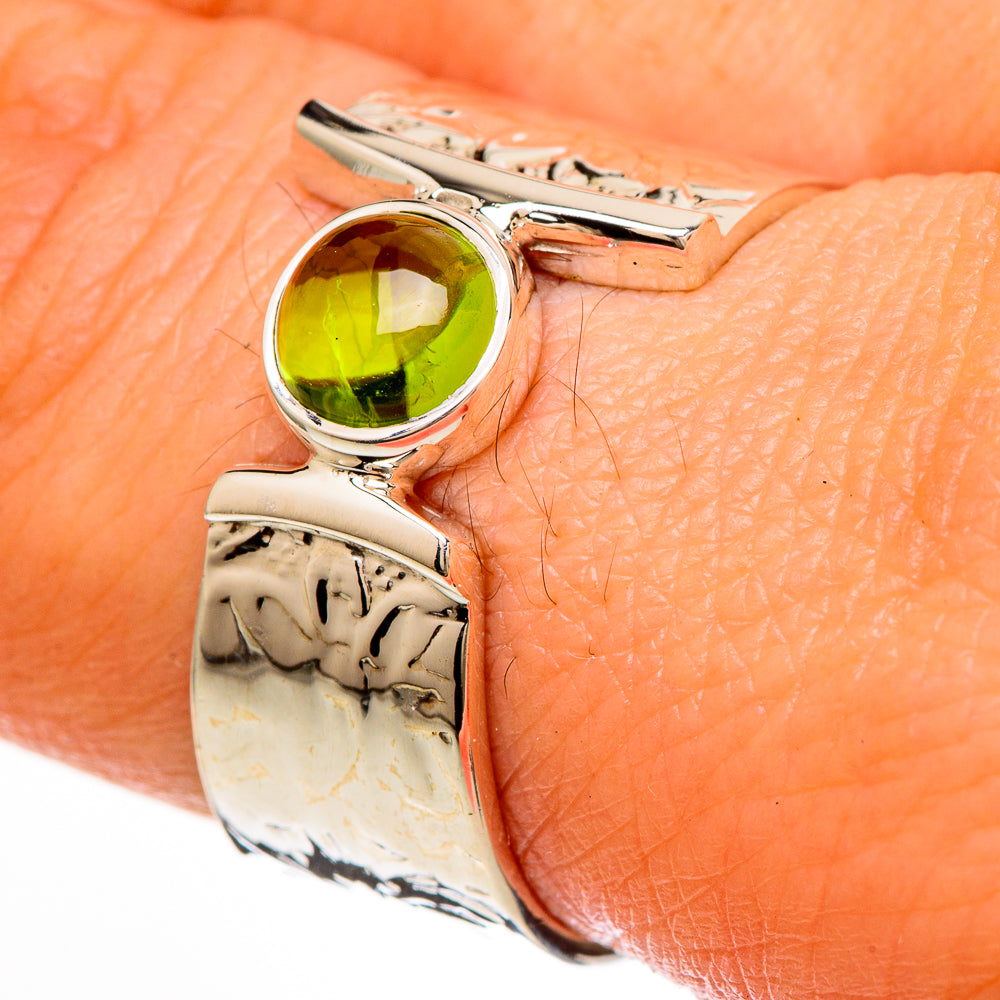 Peridot Rings handcrafted by Ana Silver Co - RING100609