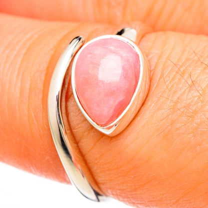 Pink Opal Rings handcrafted by Ana Silver Co - RING100616