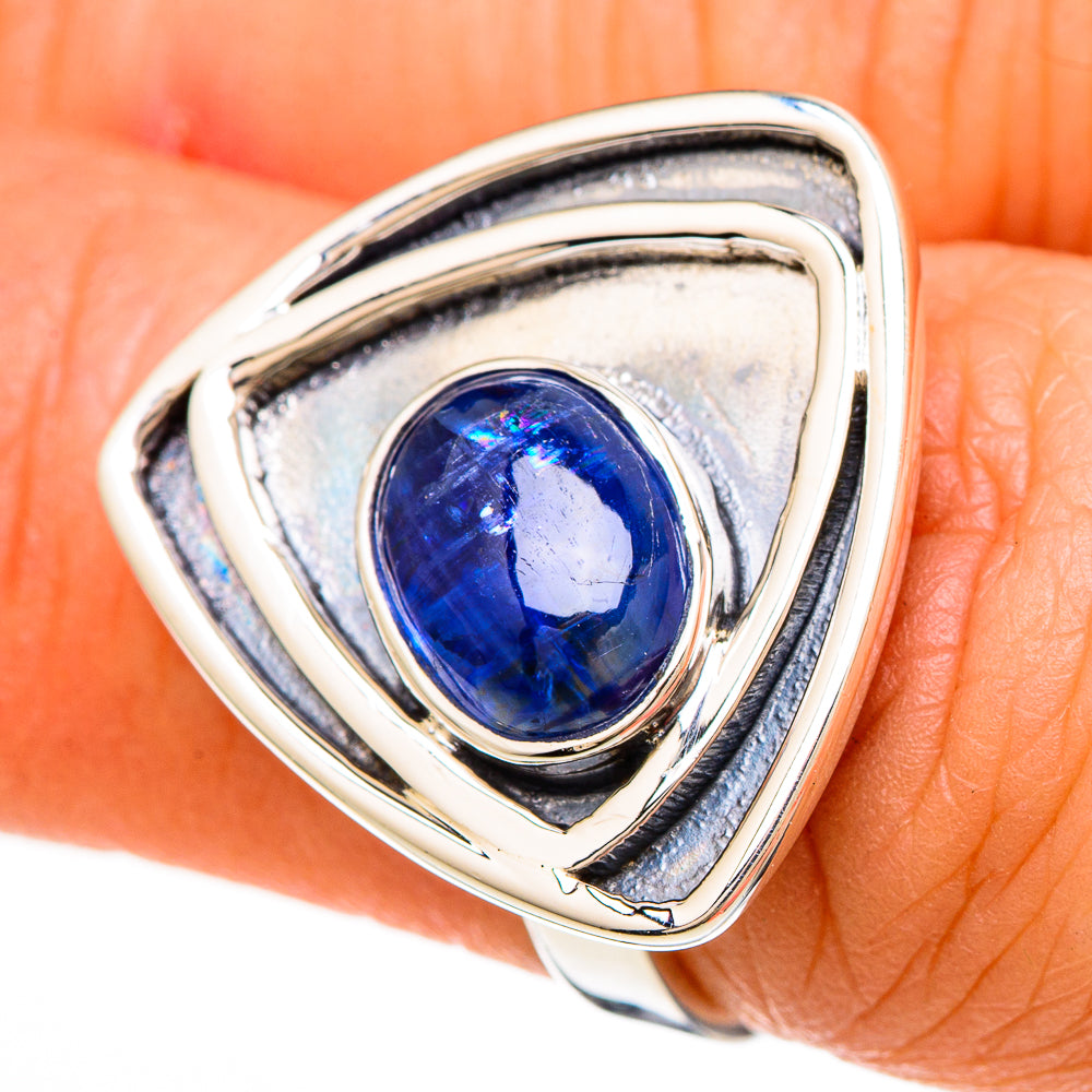 Kyanite Rings handcrafted by Ana Silver Co - RING100627