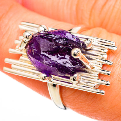 Amethyst Rings handcrafted by Ana Silver Co - RING100638