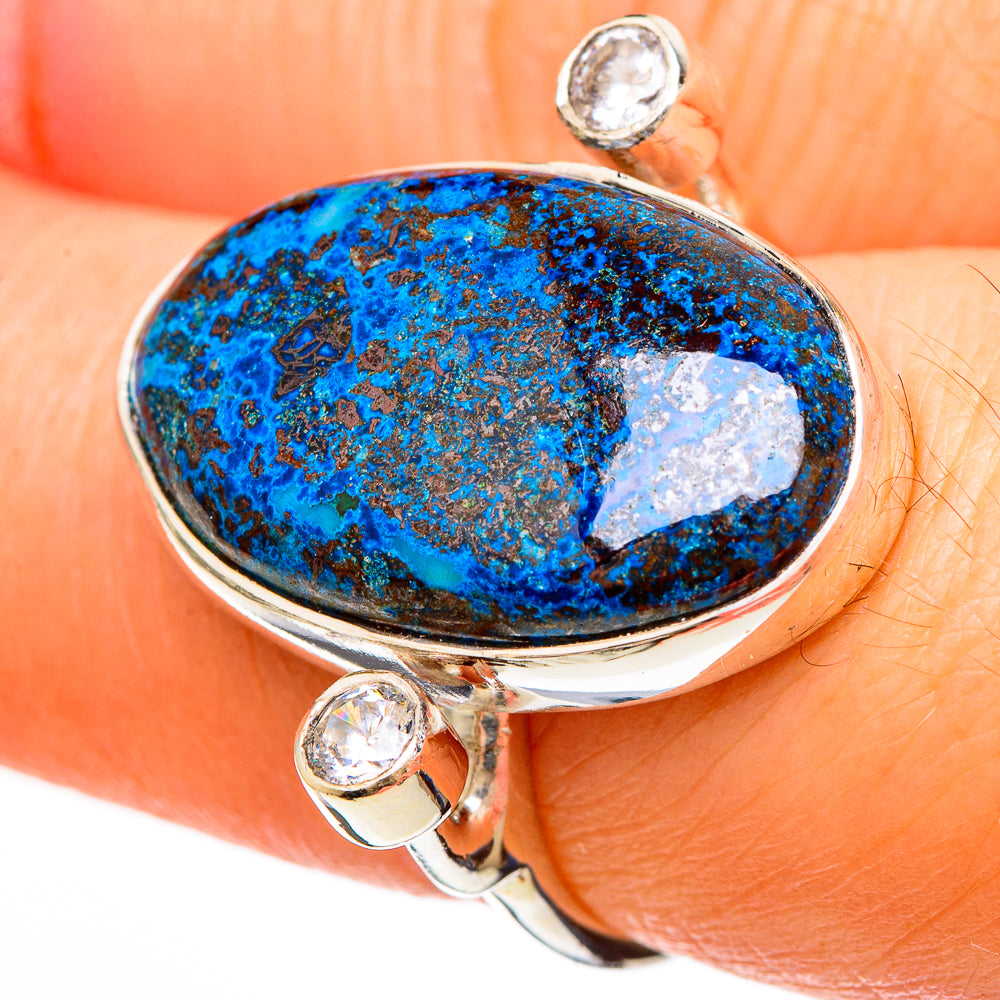 Shattuckite Rings handcrafted by Ana Silver Co - RING100645