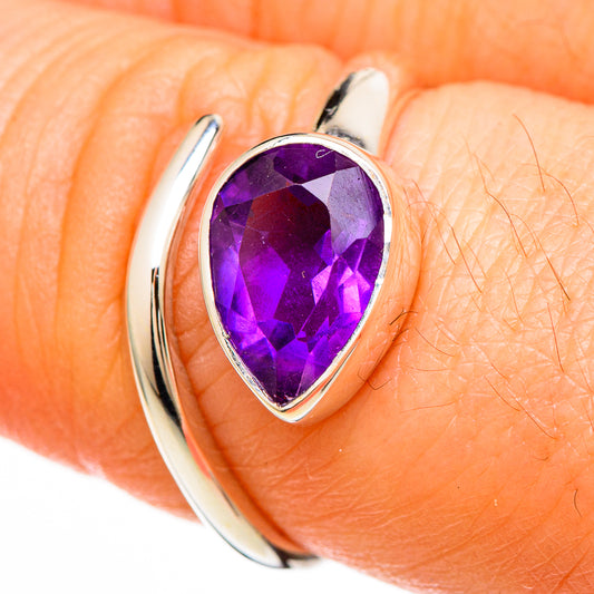 Amethyst Rings handcrafted by Ana Silver Co - RING100662