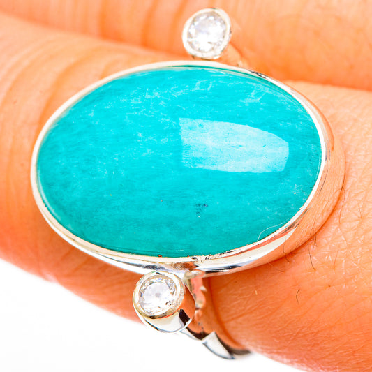 Amazonite Rings handcrafted by Ana Silver Co - RING100668