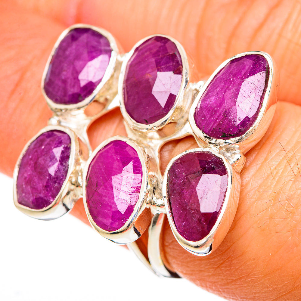 Ruby Rings handcrafted by Ana Silver Co - RING100675