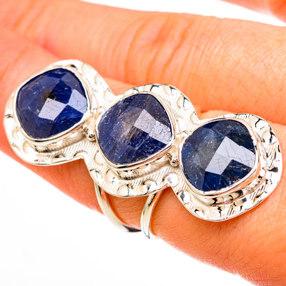 Sapphire Rings handcrafted by Ana Silver Co - RING100689