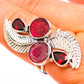 Watermelon Tourmaline Rings handcrafted by Ana Silver Co - RING100693