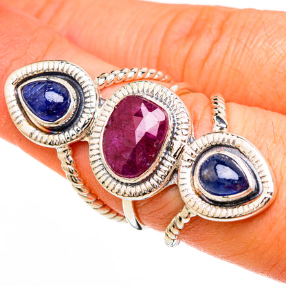 Ruby Rings handcrafted by Ana Silver Co - RING100701