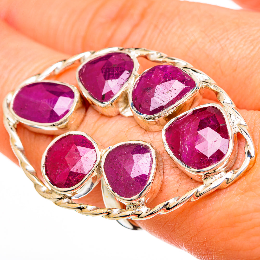 Ruby Rings handcrafted by Ana Silver Co - RING100710