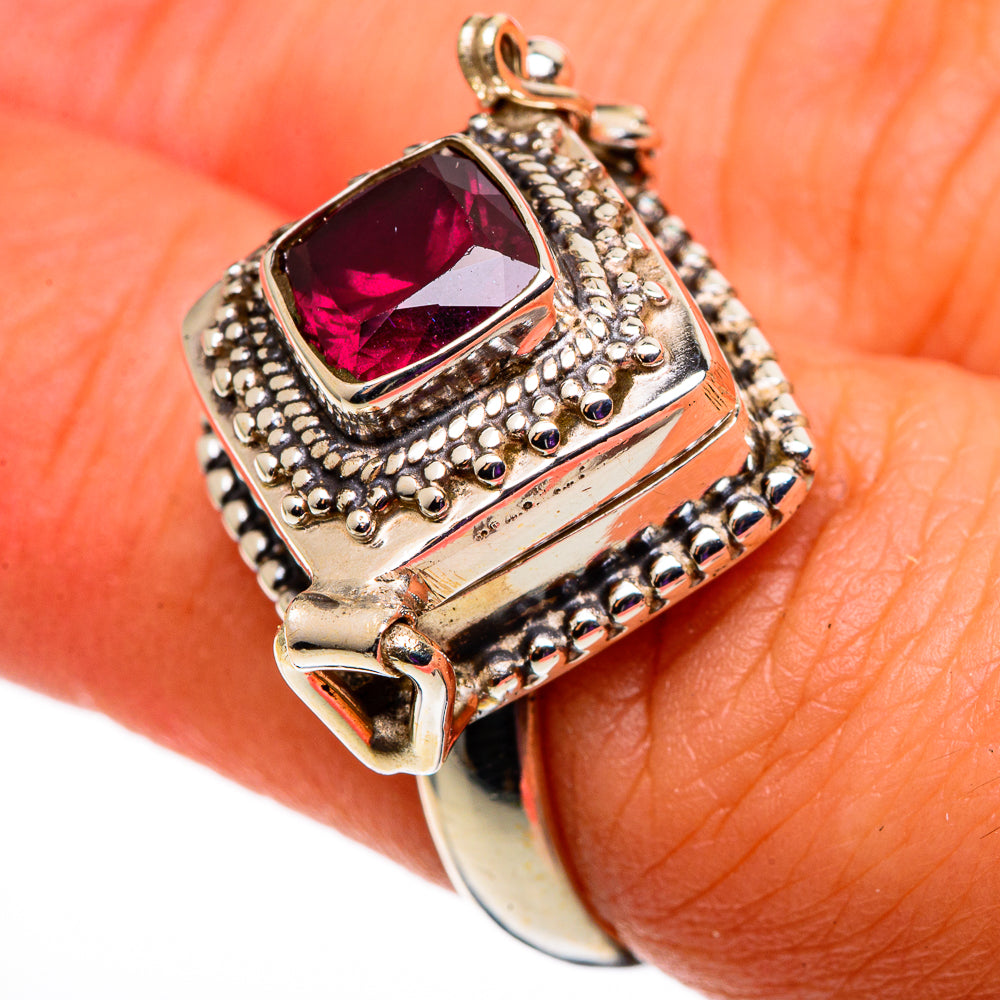 Garnet Rings handcrafted by Ana Silver Co - RING100735