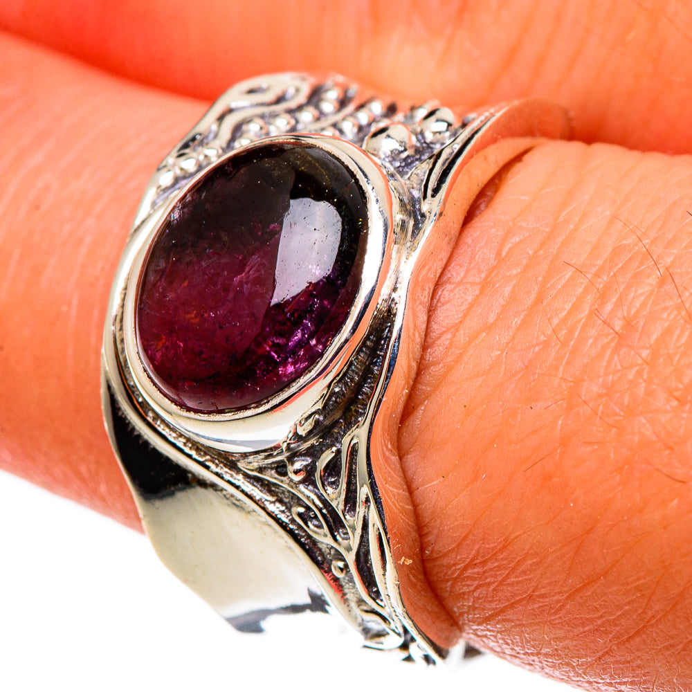 Garnet Rings handcrafted by Ana Silver Co - RING100743