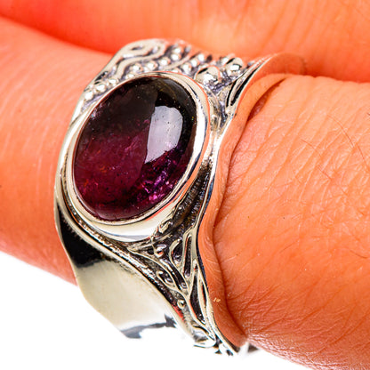 Garnet Rings handcrafted by Ana Silver Co - RING100743