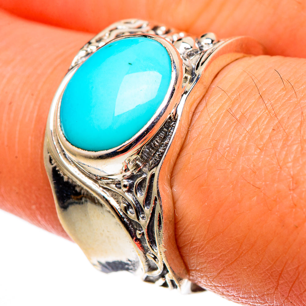 Larimar Rings handcrafted by Ana Silver Co - RING100749