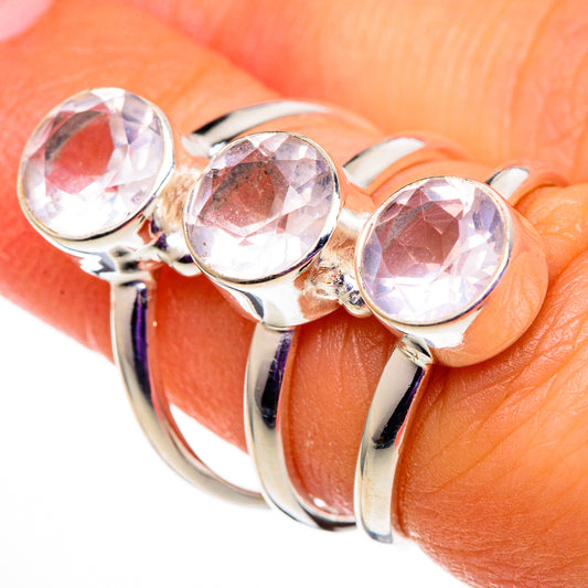 Kunzite Rings handcrafted by Ana Silver Co - RING100756