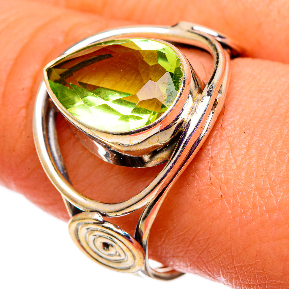 Peridot Rings handcrafted by Ana Silver Co - RING100779