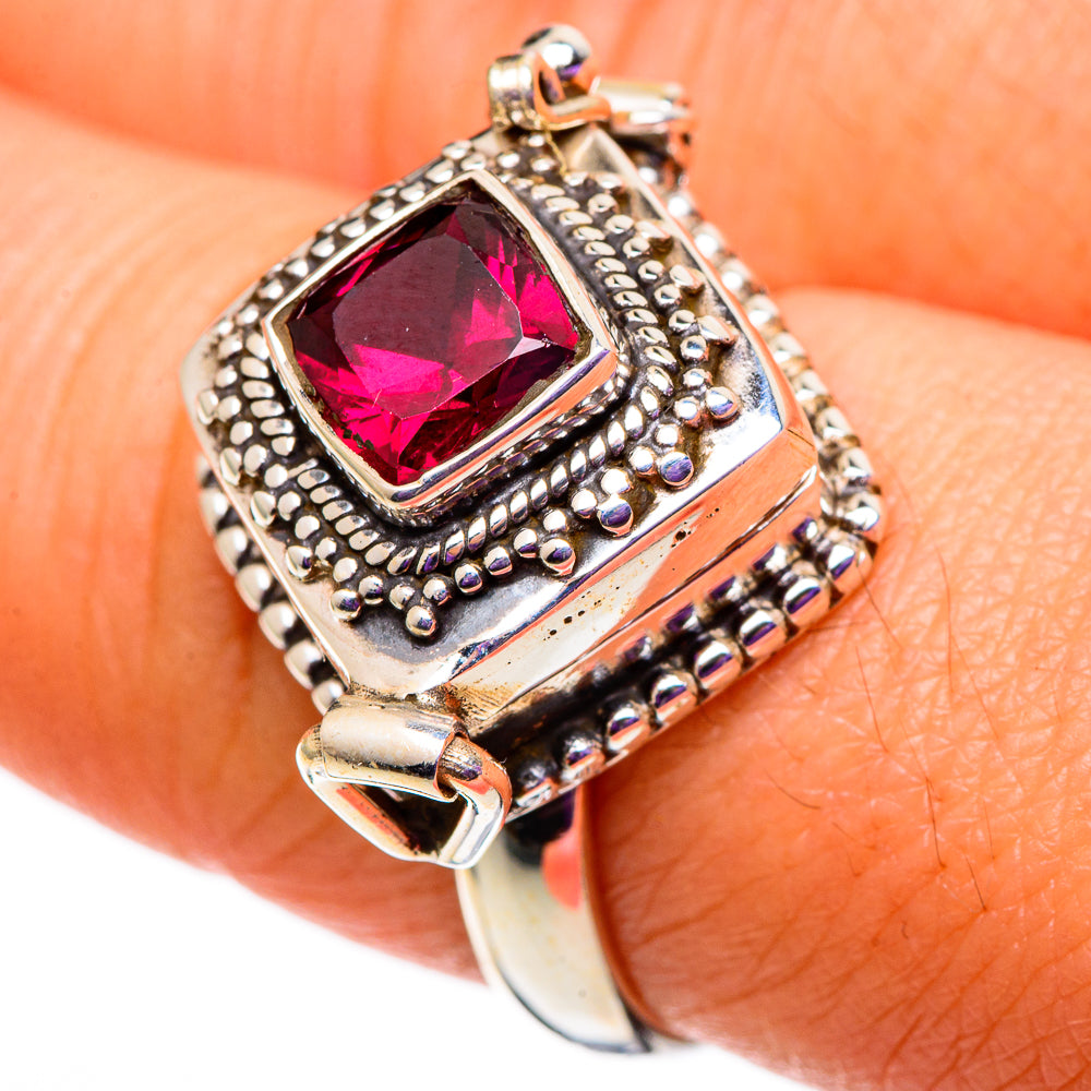 Garnet Rings handcrafted by Ana Silver Co - RING100788