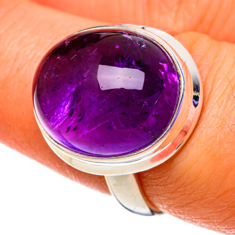 Amethyst Rings handcrafted by Ana Silver Co - RING100791