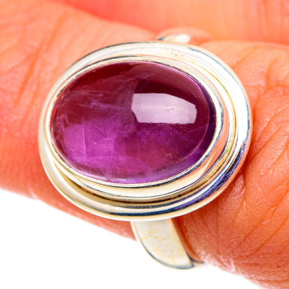Amethyst Rings handcrafted by Ana Silver Co - RING100842