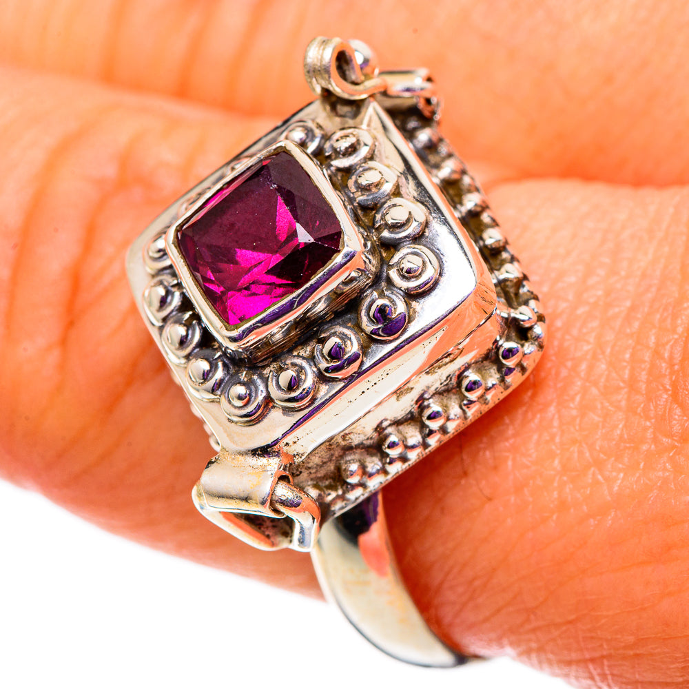 Garnet Rings handcrafted by Ana Silver Co - RING100856
