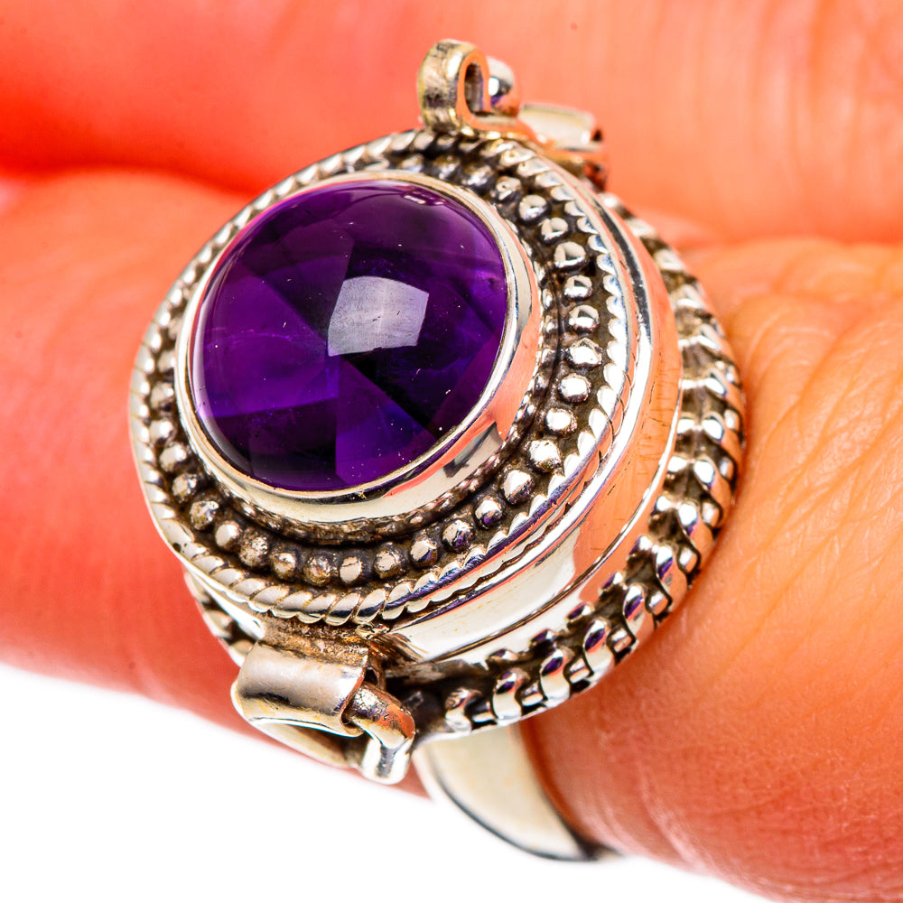 Amethyst Rings handcrafted by Ana Silver Co - RING100867