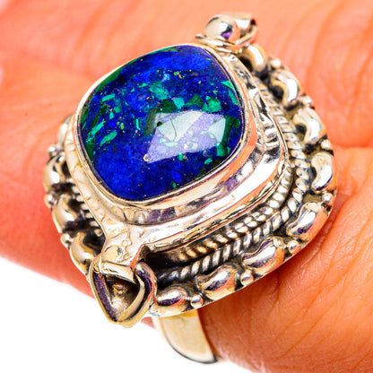 Azurite Rings handcrafted by Ana Silver Co - RING100885