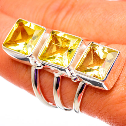 Citrine Rings handcrafted by Ana Silver Co - RING100904