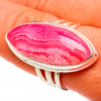 Rhodochrosite Rings handcrafted by Ana Silver Co - RING100909