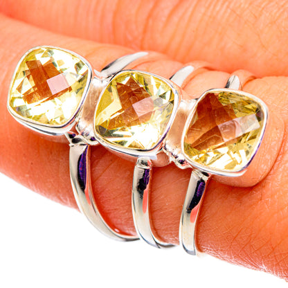 Citrine Rings handcrafted by Ana Silver Co - RING100928