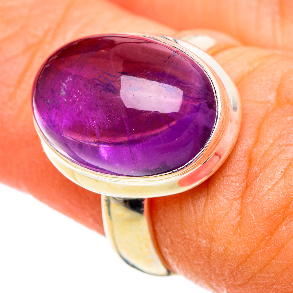 Amethyst Rings handcrafted by Ana Silver Co - RING100951