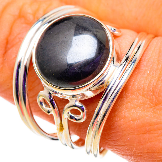 Hematite Rings handcrafted by Ana Silver Co - RING100961