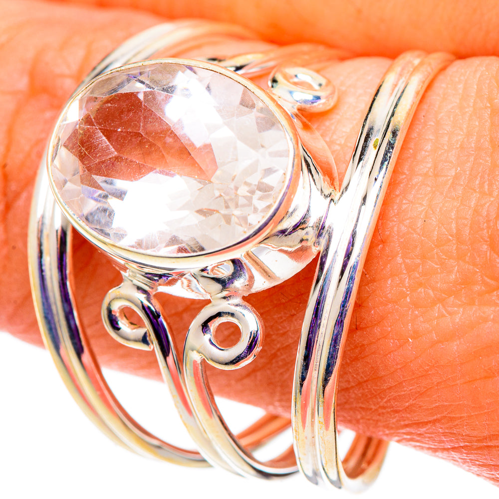 White Quartz Rings handcrafted by Ana Silver Co - RING100984