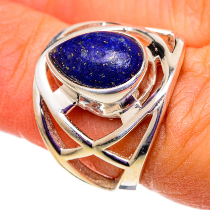 Lapis Lazuli Rings handcrafted by Ana Silver Co - RING100992