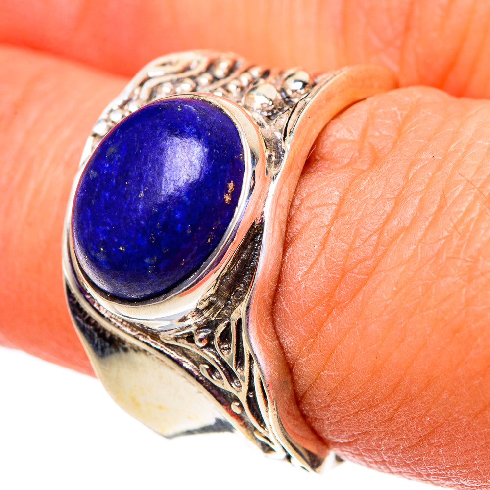 Lapis Lazuli Rings handcrafted by Ana Silver Co - RING100995