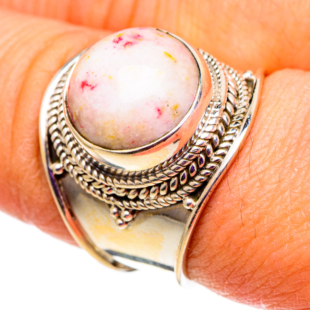 Cinnabar Jasper Rings handcrafted by Ana Silver Co - RING101005