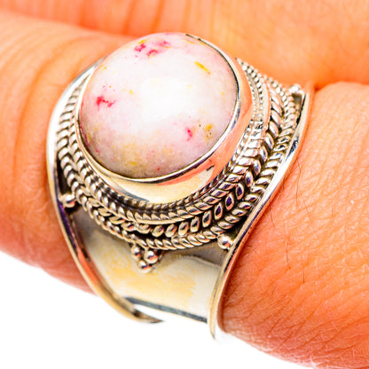 Cinnabar Jasper Rings handcrafted by Ana Silver Co - RING101005