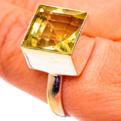 Citrine Rings handcrafted by Ana Silver Co - RING101015