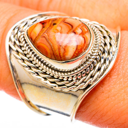 Mookaite Rings handcrafted by Ana Silver Co - RING101031