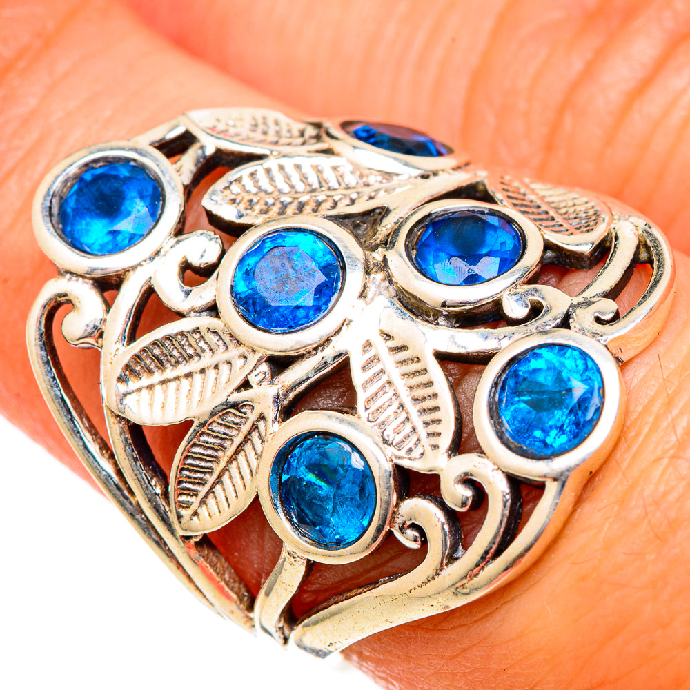 Apatite Rings handcrafted by Ana Silver Co - RING101056