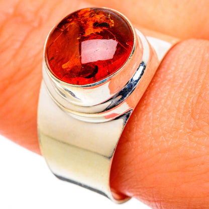 Baltic Amber Rings handcrafted by Ana Silver Co - RING101064