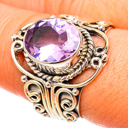 Amethyst Rings handcrafted by Ana Silver Co - RING101072