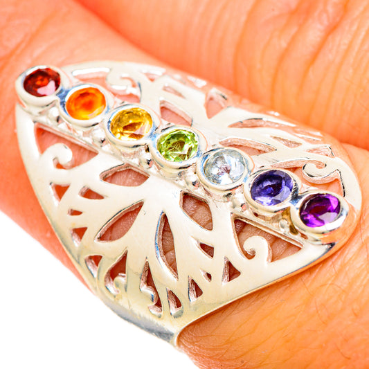 Chakra Rings handcrafted by Ana Silver Co - RING101077