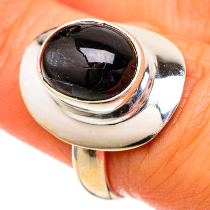 Black Onyx Rings handcrafted by Ana Silver Co - RING101099