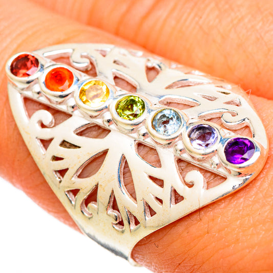 Chakra Rings handcrafted by Ana Silver Co - RING101103