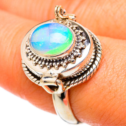 Ethiopian Opal Rings handcrafted by Ana Silver Co - RING101105