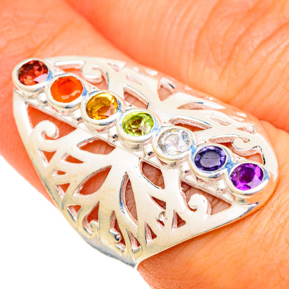Chakra Rings handcrafted by Ana Silver Co - RING101124