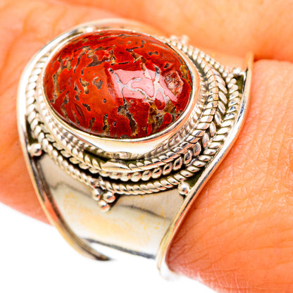 Dinosaur Bone Rings handcrafted by Ana Silver Co - RING101135