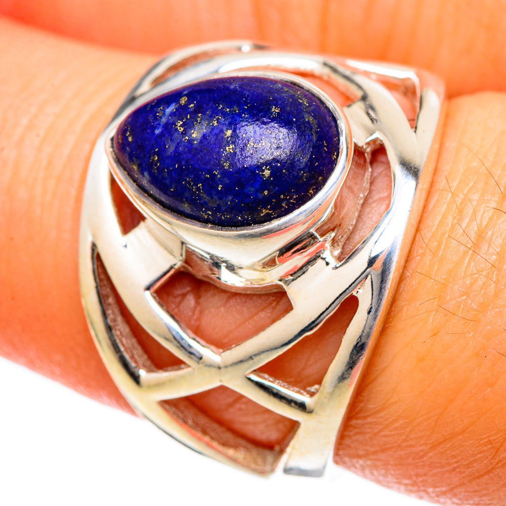 Lapis Lazuli Rings handcrafted by Ana Silver Co - RING101145