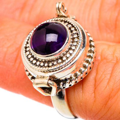Amethyst Rings handcrafted by Ana Silver Co - RING101170