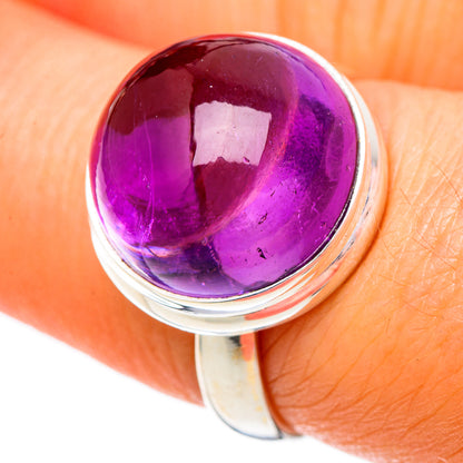 Amethyst Rings handcrafted by Ana Silver Co - RING101171