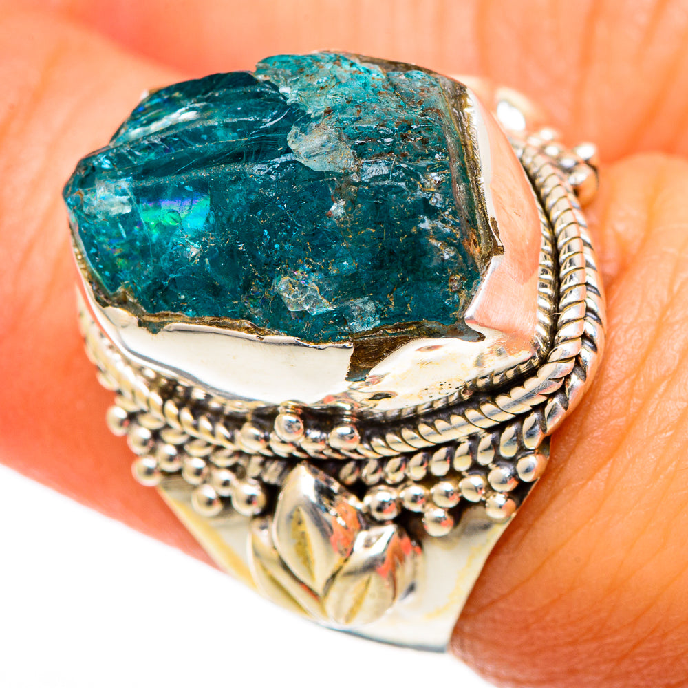 Apatite Rings handcrafted by Ana Silver Co - RING101174